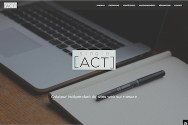 Capture d'écran du site troisième[ACTE]